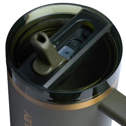 THE QUENCHER PROTOUR FLIP STRAW TUMBLER | 40 OZ Cypress