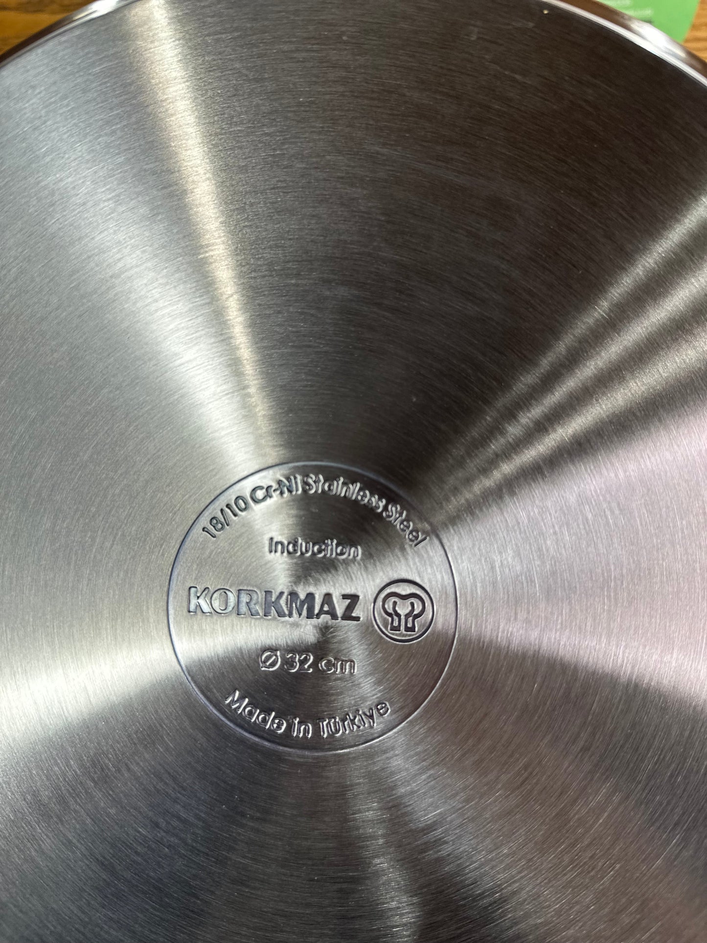 KORKMAZ Low Casserole 32 x 15 cm (Satin) “Proline Gastro”