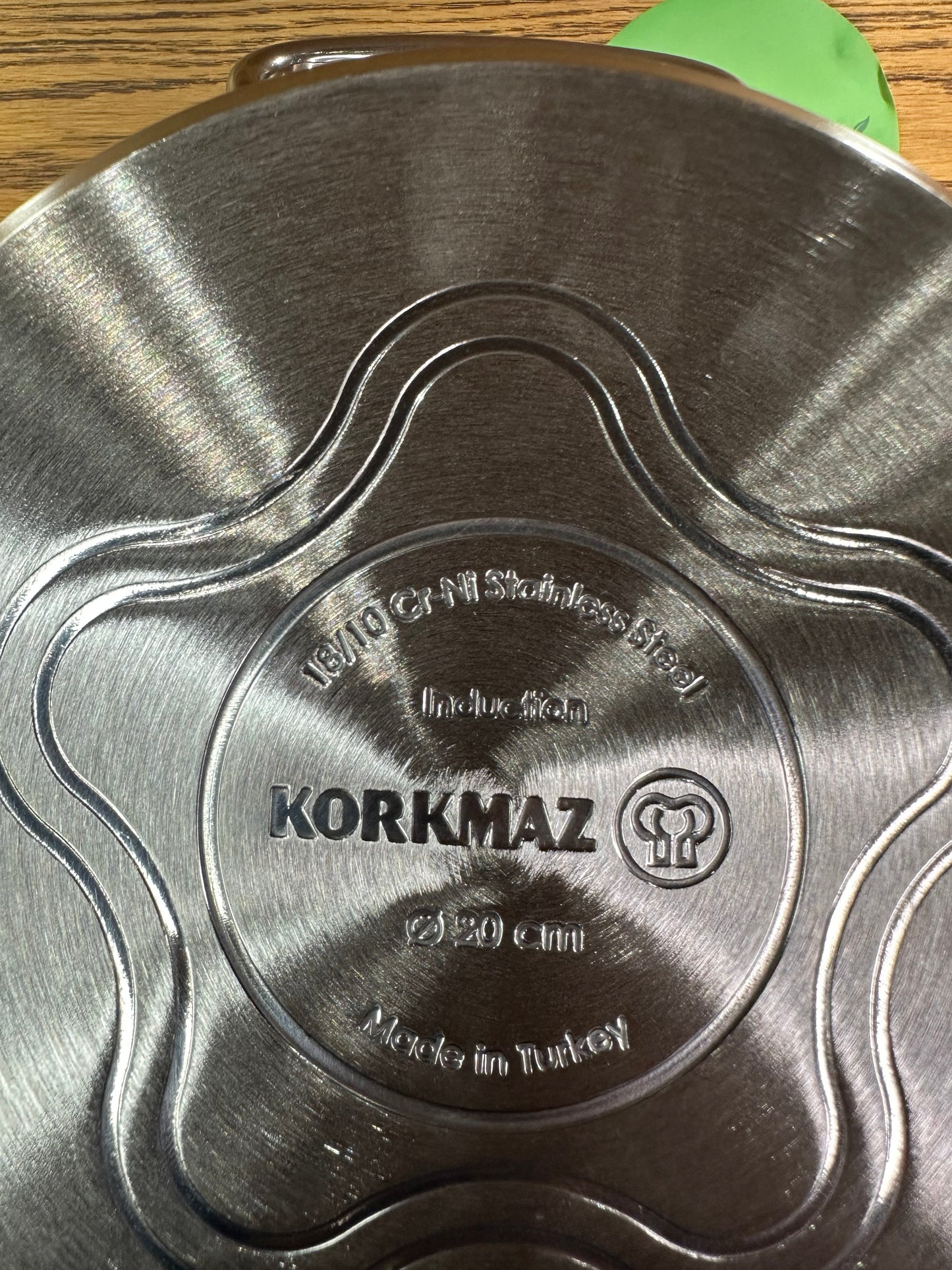 KORKMAZ Low Casserole 20 x 9 cm (Satin) “Proline Gastro”