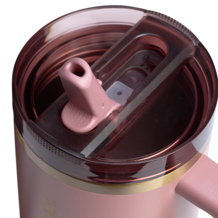 The Quencher ProTour Flip Straw Tumbler | 40 OZ - Antique Pink