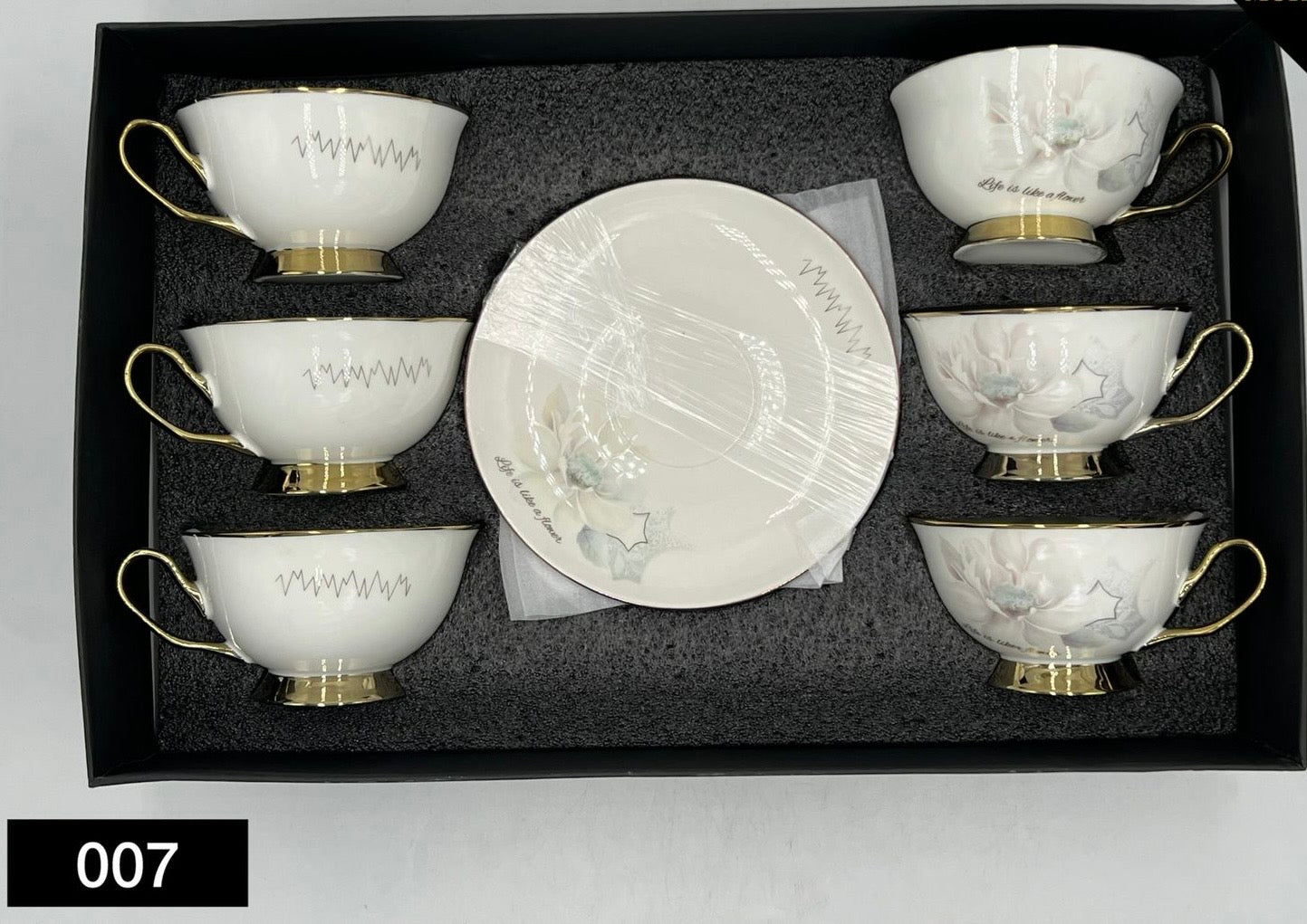 12 Pcs Cup & Saucers Set