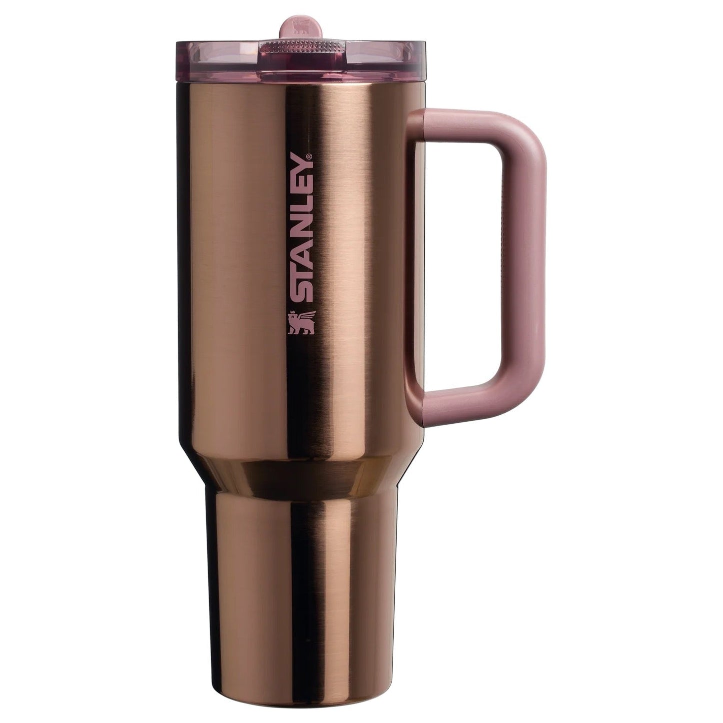QUENCHER® PROTOUR FLIP STRAW TUMBLER | 1.18L Polished Rose Gold