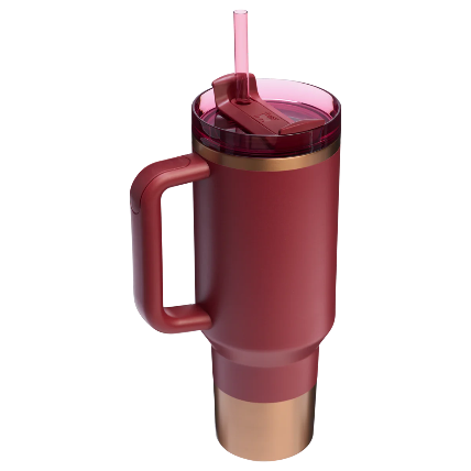 The Quencher H2.0 Flowstate™ Tumbler | 40 OZ - Gilded Pomegranate