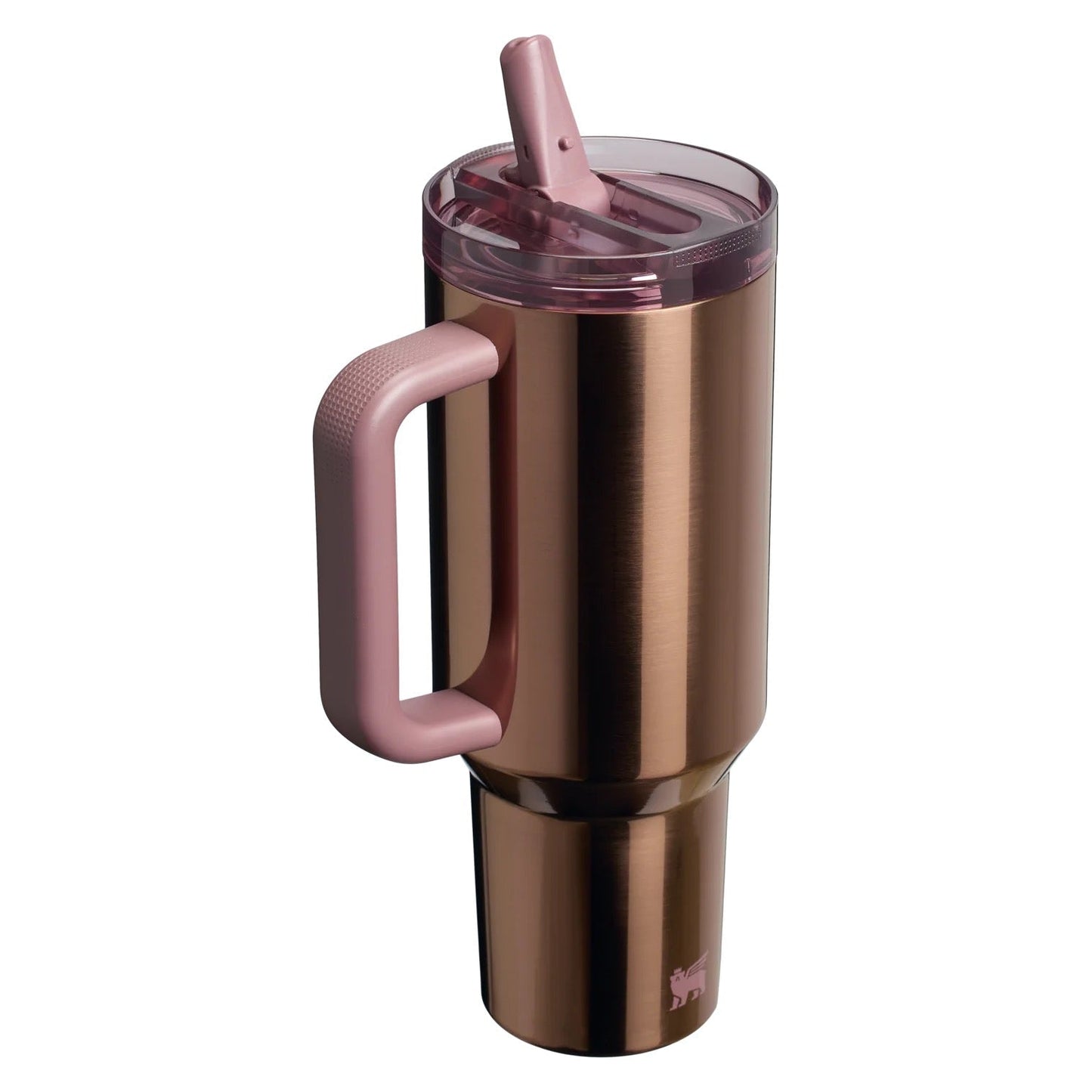 QUENCHER® PROTOUR FLIP STRAW TUMBLER | 1.18L Polished Rose Gold