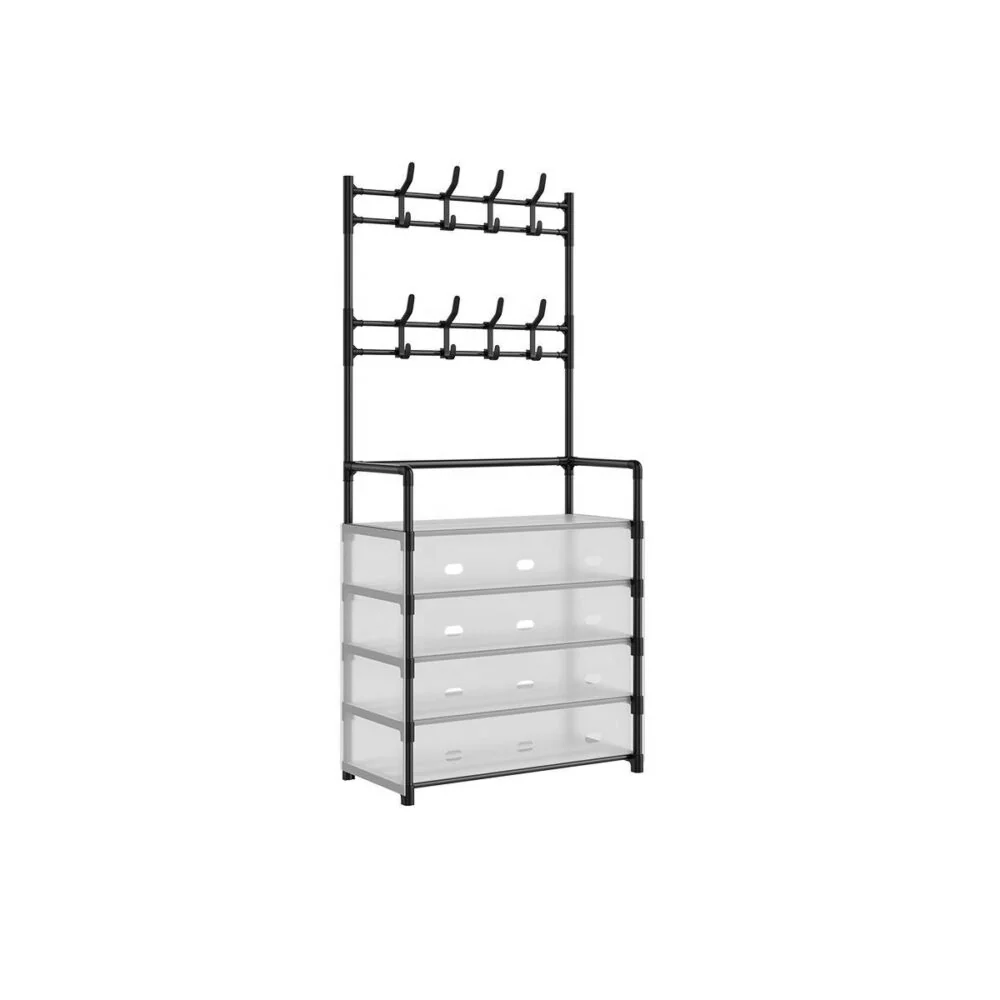 4 Layer Shoe Rack Plus Clothes Rack