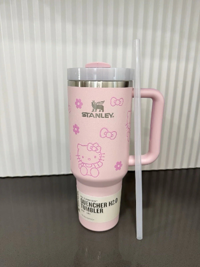 The Stanley x Hello Kitty Quencher | 40 OZ | Pink | Special Edition