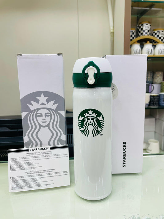 Starbucks Insulated Travel Water Bottle Mug Drink 500ml