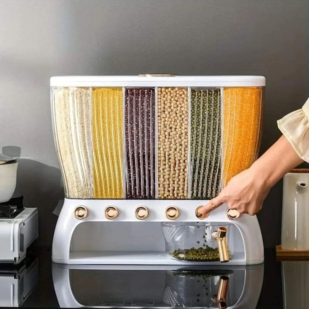 12 KG LUXURY SEALED CEREAL DISPENSER