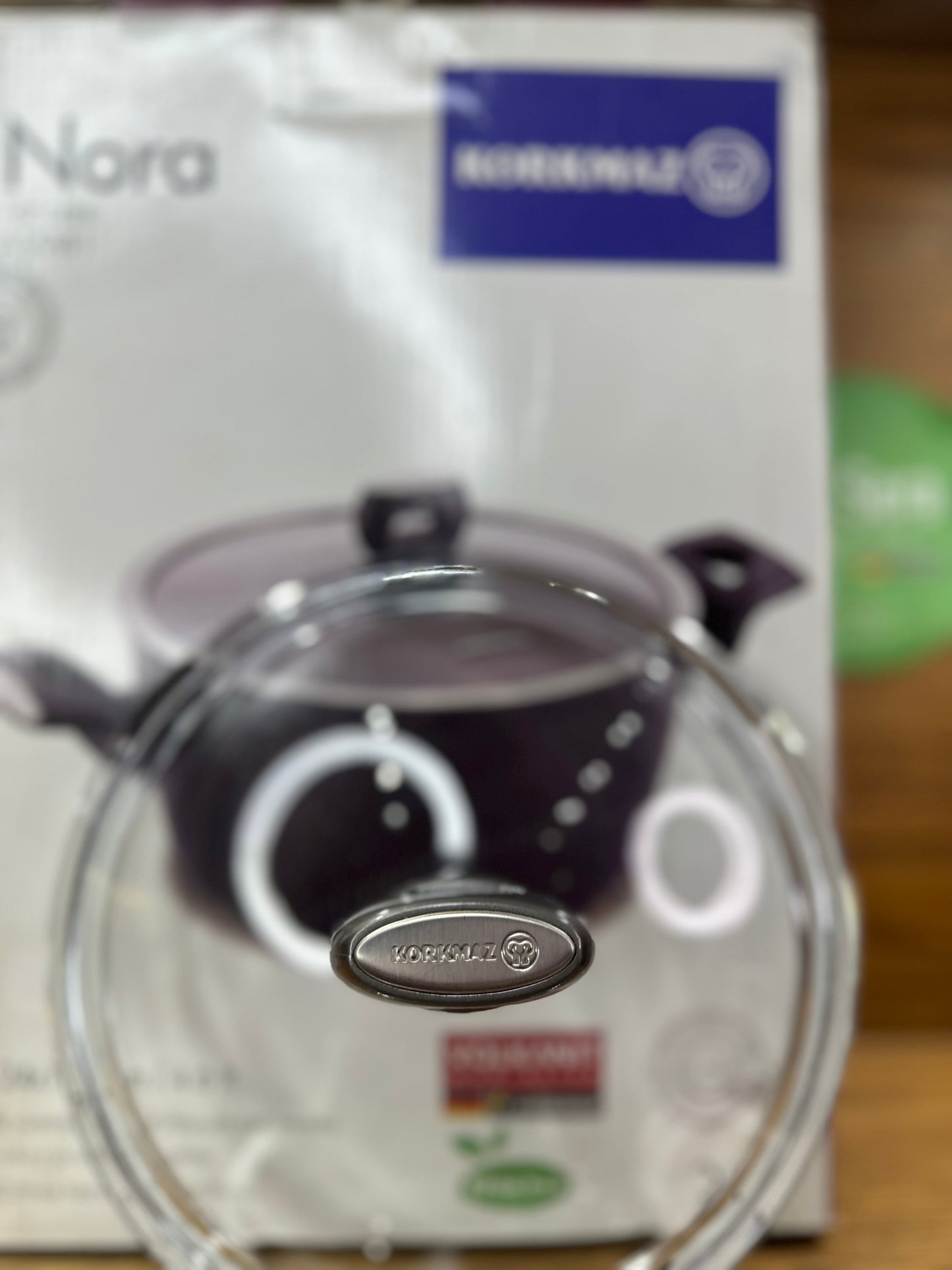 KORKMAZ Casserole 24 x 11.7 cm “Nora Granite”