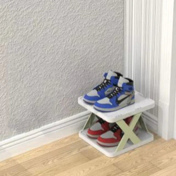 Simple Shoe Rack Shoe Storage Organizer, Compact Shoe Shelf (5 Layer)