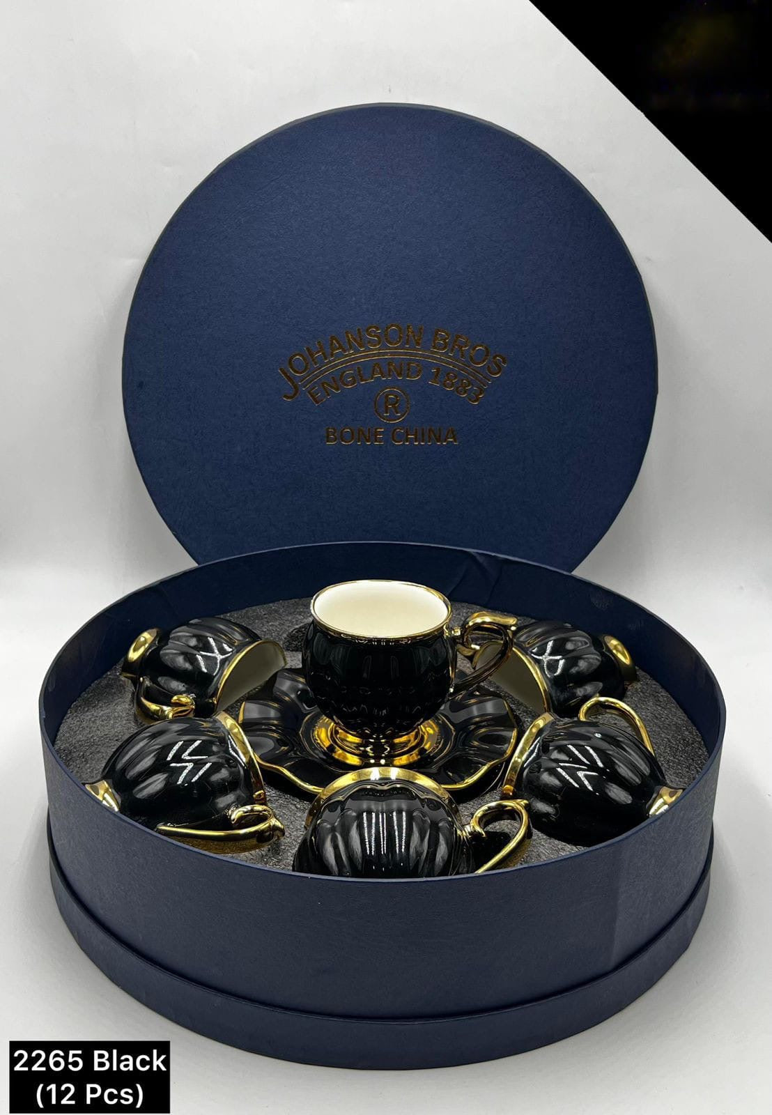 12 Pcs Cup & Saucers Set