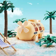 Submarine-Shape Water Bottle-550ML