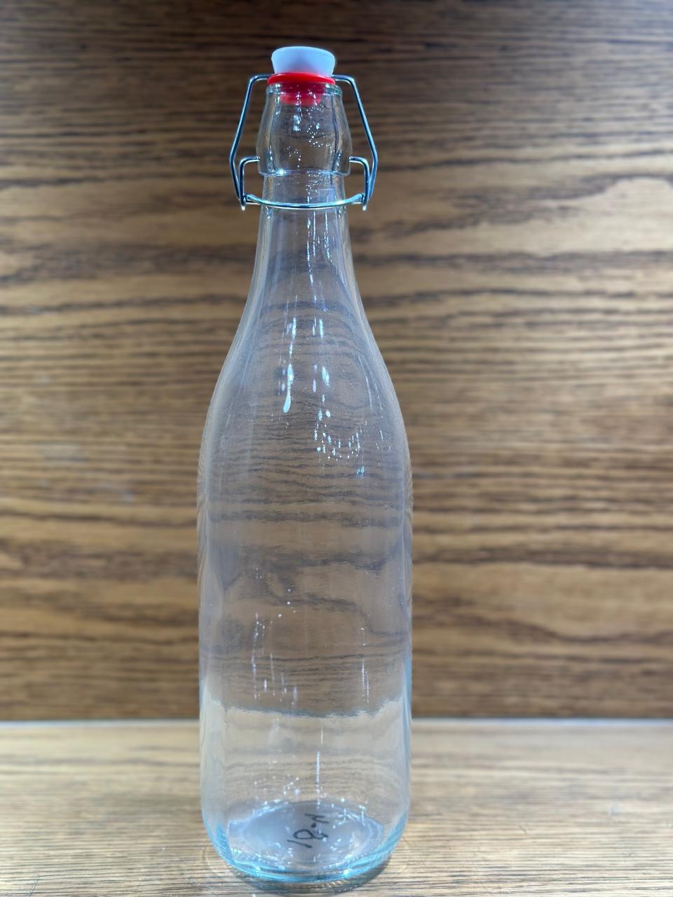 Transparent  Crip Glass Bottles 1000 ML