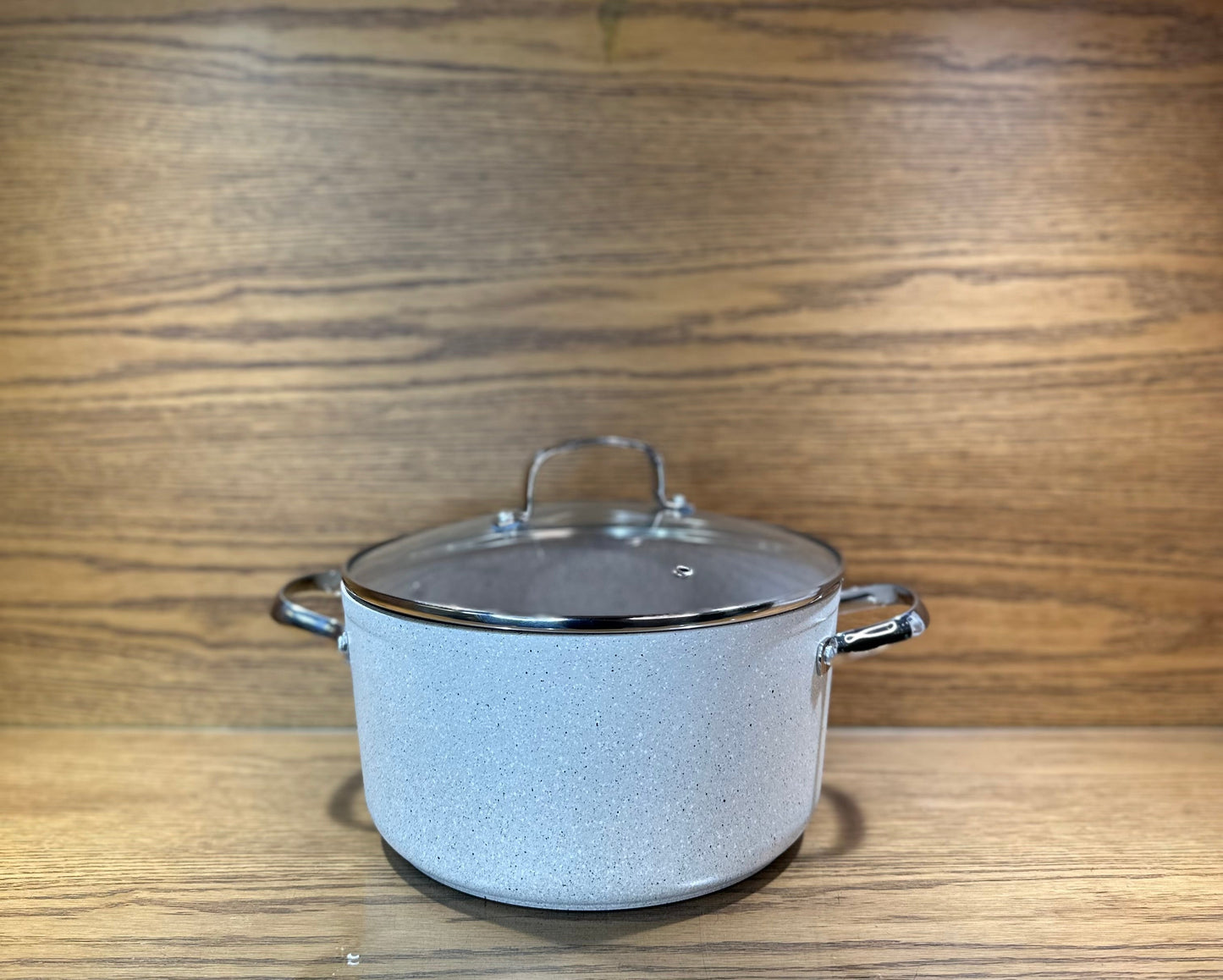 KORKMAZ Casserole 24 x 12.5 cm (5 Liters) “Granita Aluminum”