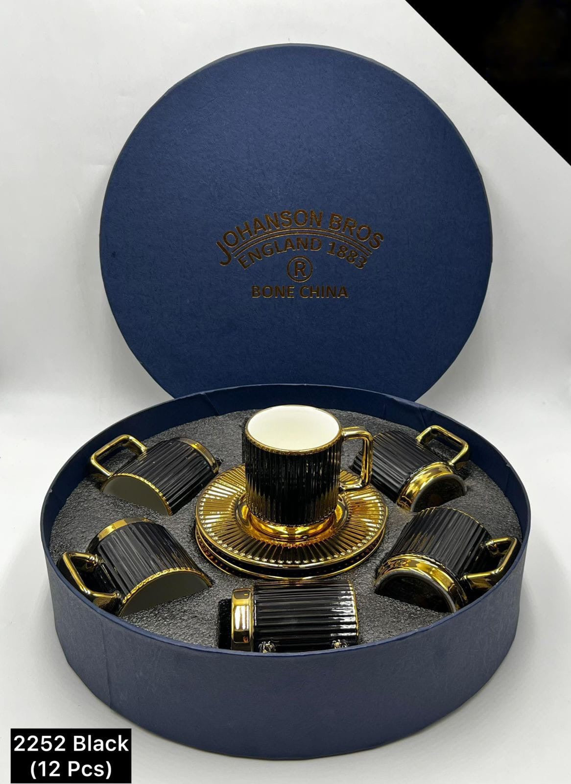 12 Pcs Cup & Saucers Set