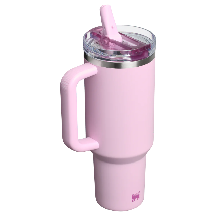 THE QUENCHER PROTOUR FLIP STRAW TUMBLER | 40 OZ Cherry Blossom