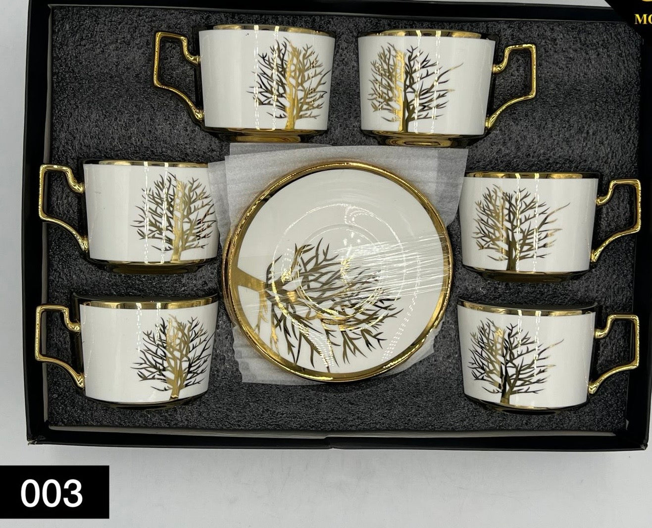 12 Pcs Cup & Saucers Set