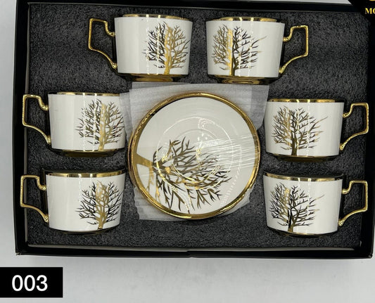 12 Pcs Cup & Saucers Set