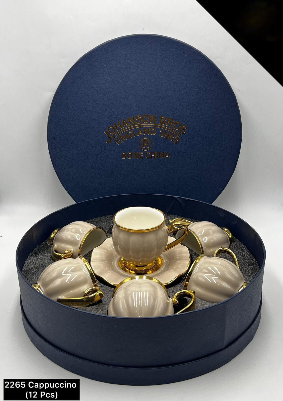 12 Pcs Cup & Saucers Set