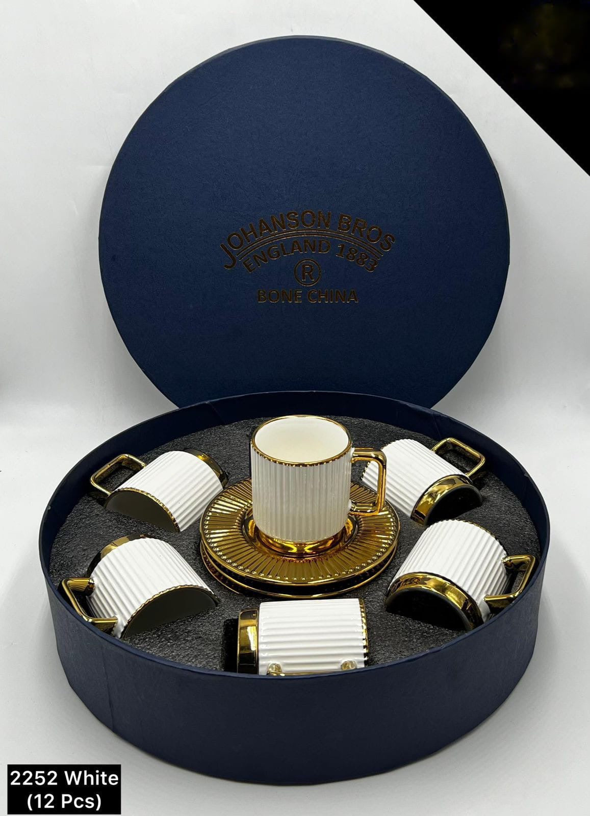12 Pcs Cup & Saucers Set