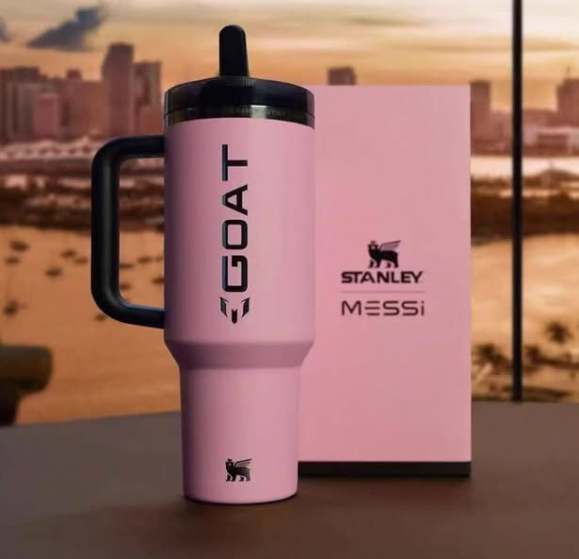 The Messi x Stanley Quencher ProTour Flip Straw Tumbler | 40 OZ