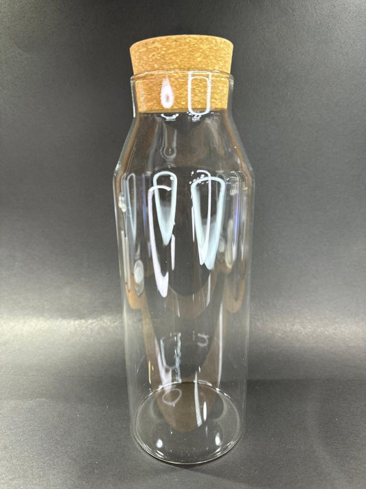 PlAIN GLASS CORK BOTTLE 1000 ml
