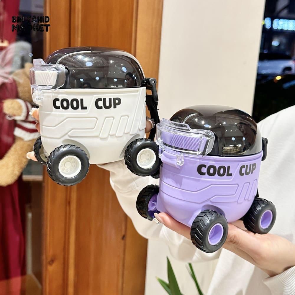 Cool Car Water Bottle  | Kids Sipper Cup