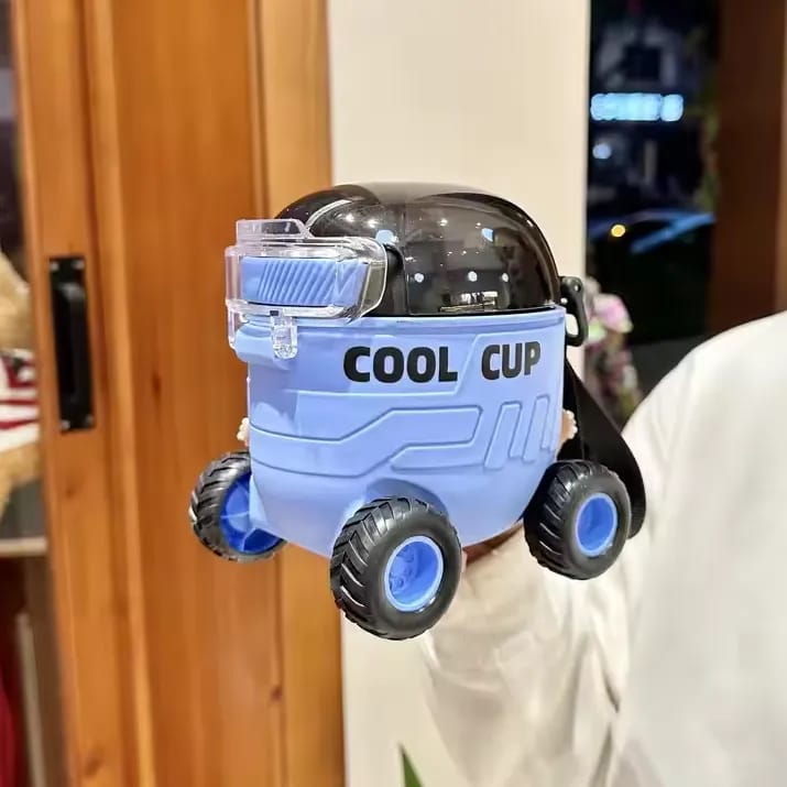 Cool Car Water Bottle  | Kids Sipper Cup