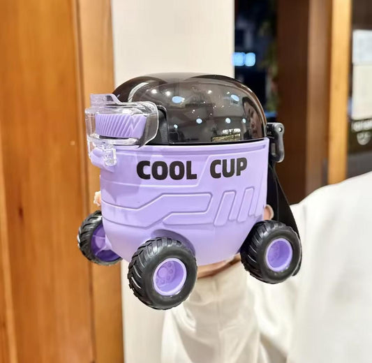Cool Car Water Bottle  | Kids Sipper Cup