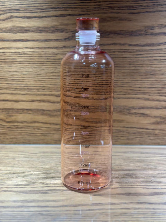 Coloured Glass Bottle 1000 ML