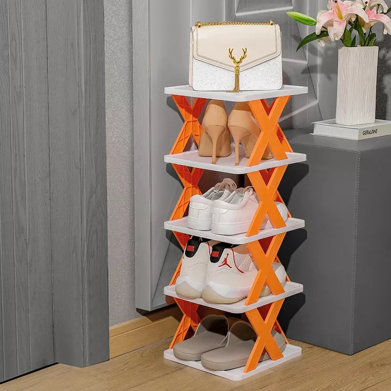 X-Shape Shoe Rack 5 layer