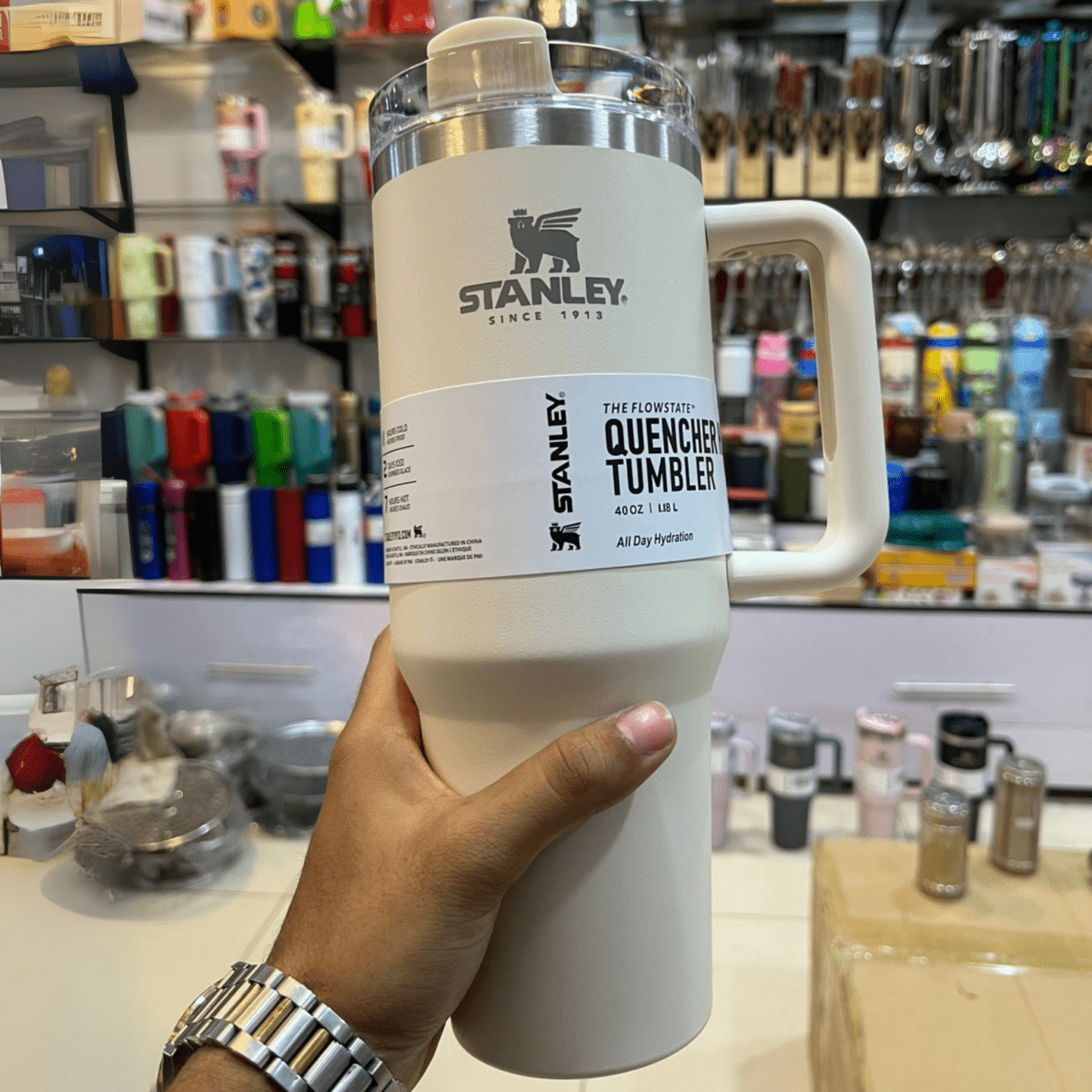 ✨Premium Stanley Steel Tumbler – Hot & Cold Insulated | Leak-Proof, Sleek & Travel-Friendly