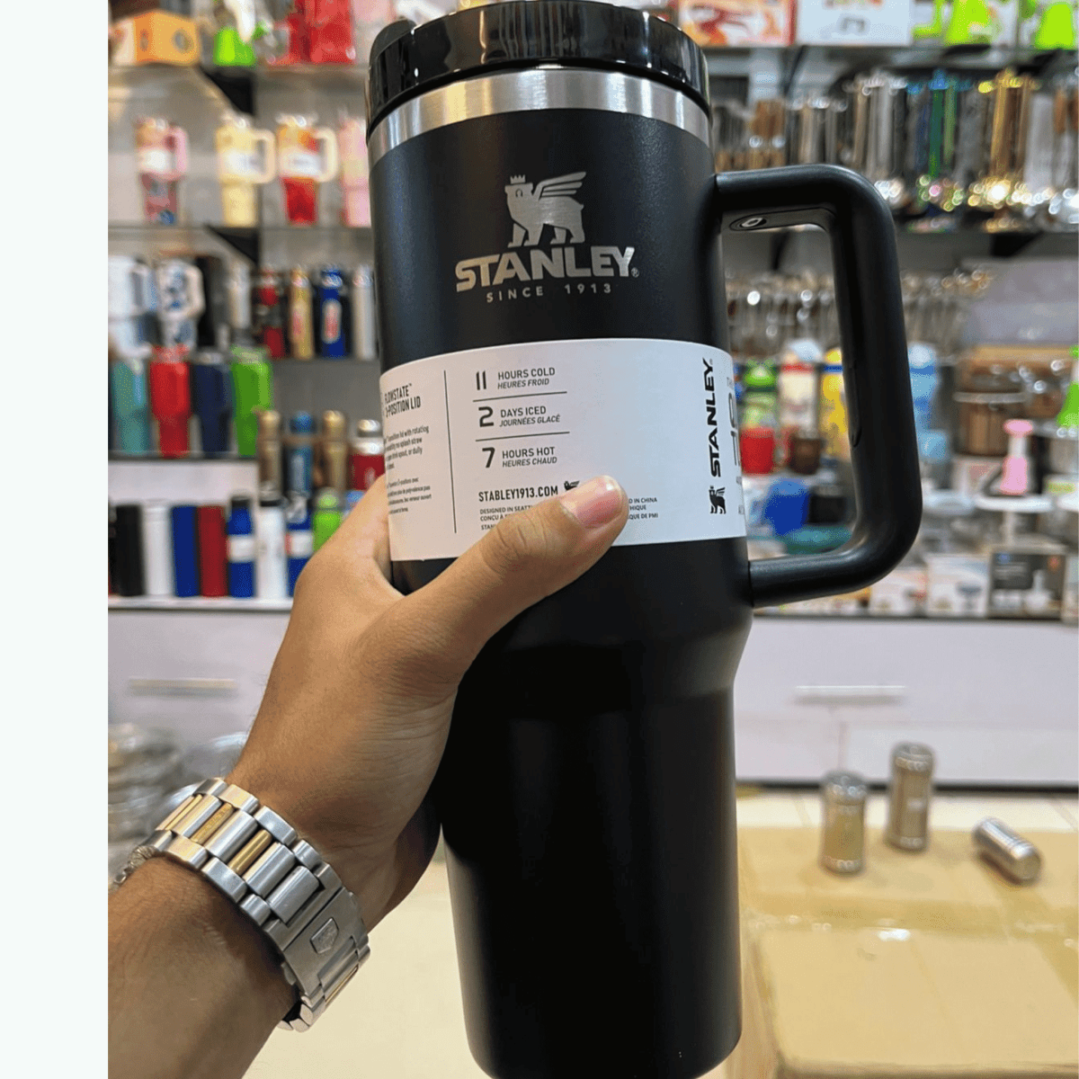 ✨Premium Stanley Steel Tumbler – Hot & Cold Insulated | Leak-Proof, Sleek & Travel-Friendly