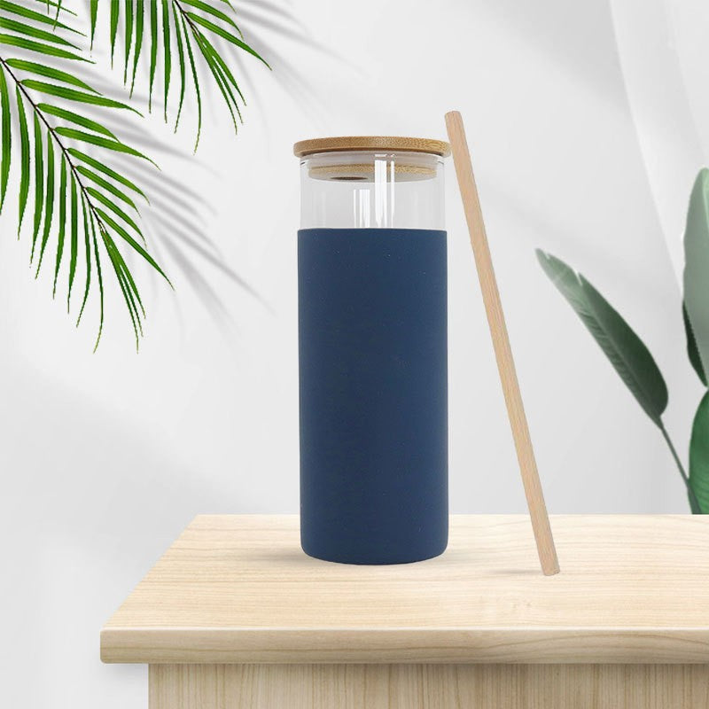 Bamboo Glass Tumbler – Eco Sip Series