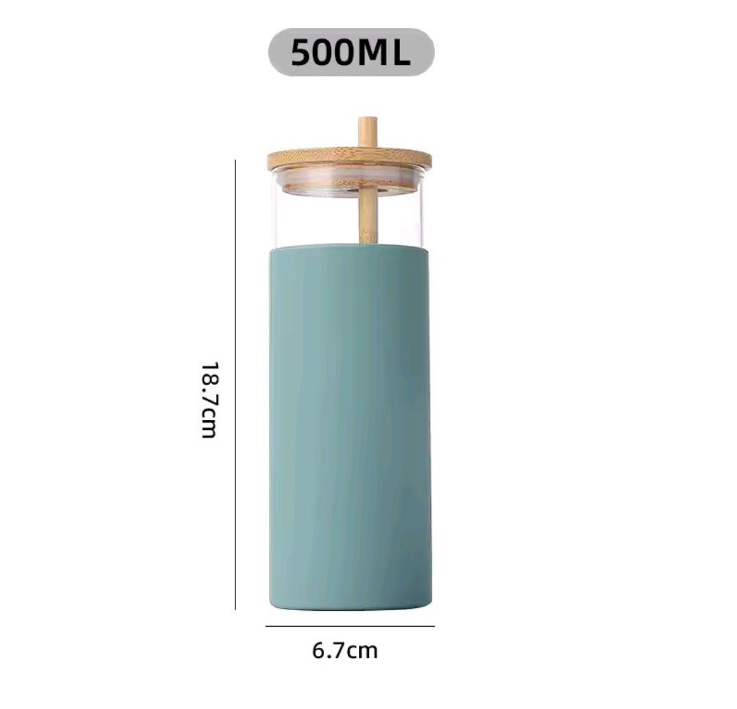 Bamboo Glass Tumbler – Eco Sip Series