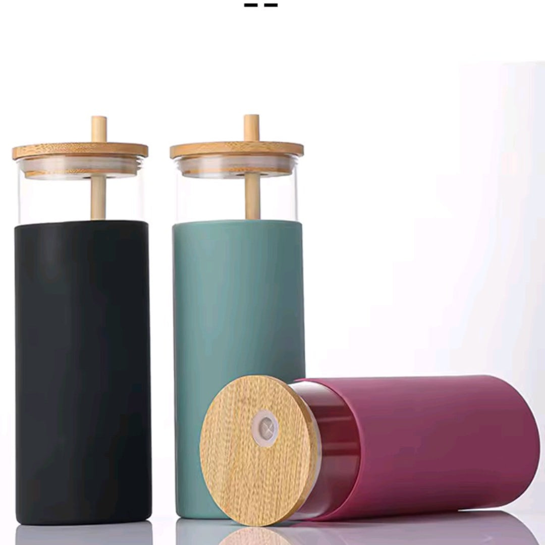 Bamboo Glass Tumbler – Eco Sip Series