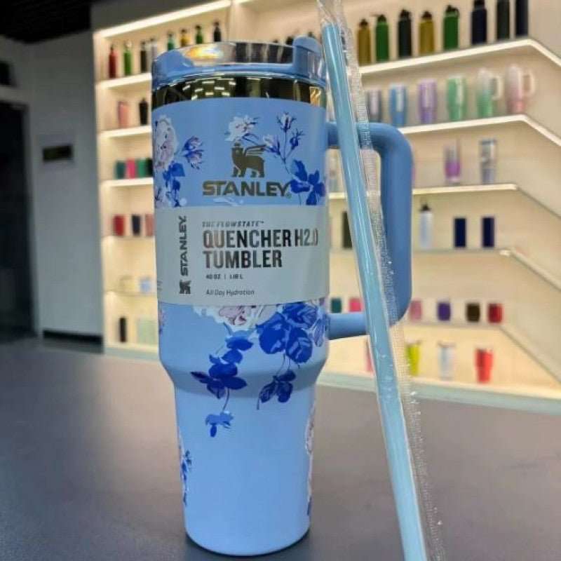 Stanley x LoveShackFancy Quencher – 40oz Blue | Limited Edition