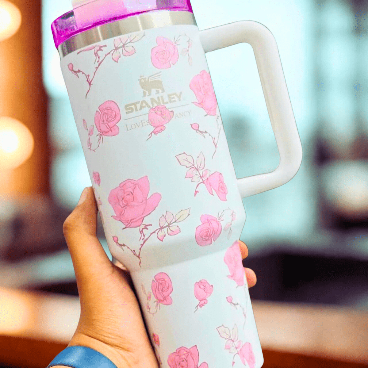 Stanley x LoveShackFancy Quencher – 40oz | Limited Edition Tumbler