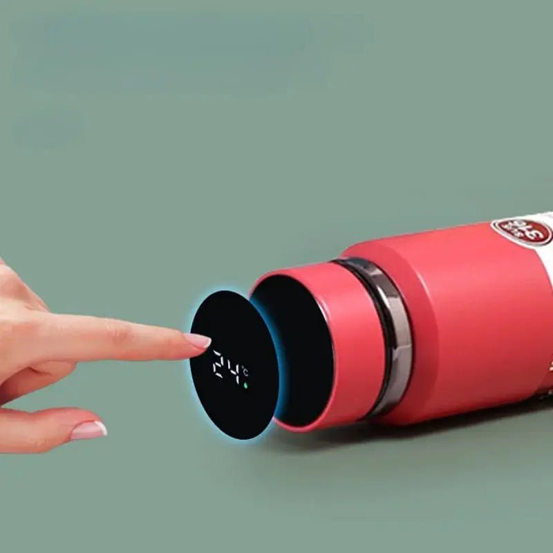 Temperature Display Stainless Steel Water Bottle