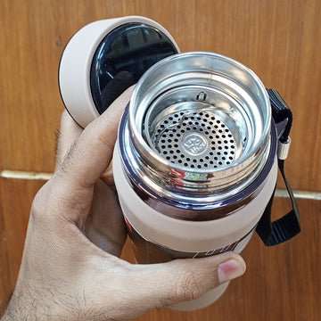 Temperature Display Stainless Steel Water Bottle